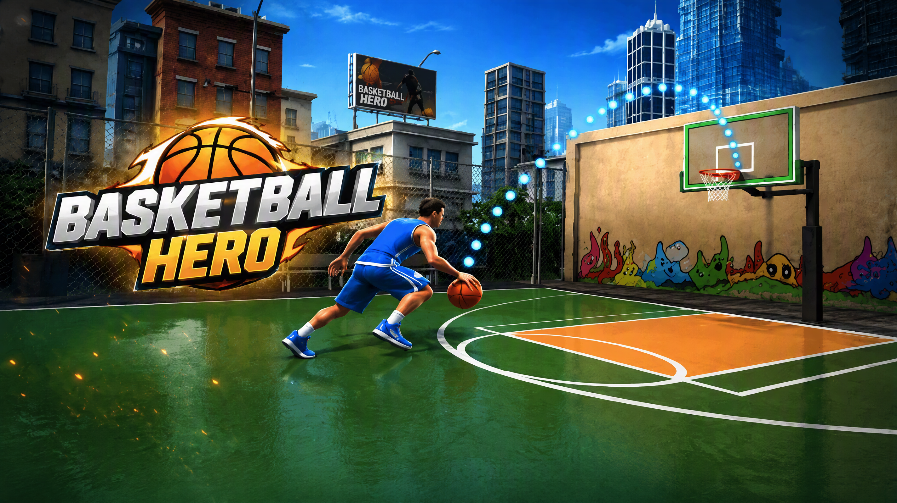 BasketBall Hero ゲーム画面