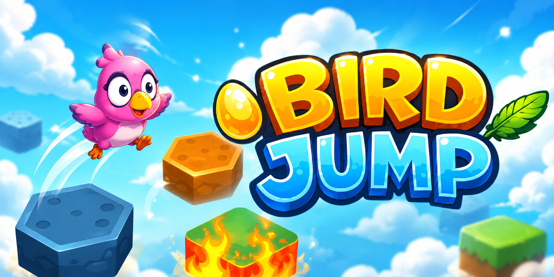 BIRD JUMP ゲーム画面