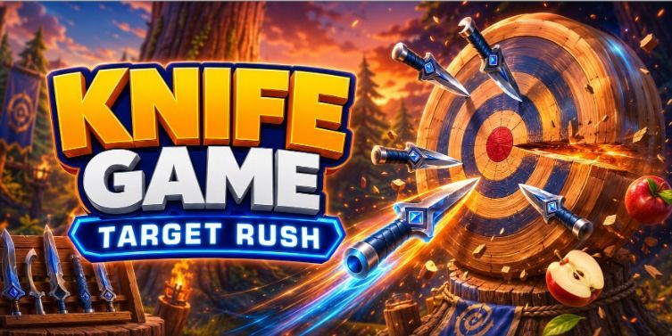 KNIFE GAME TARGET RUSH ゲーム画面