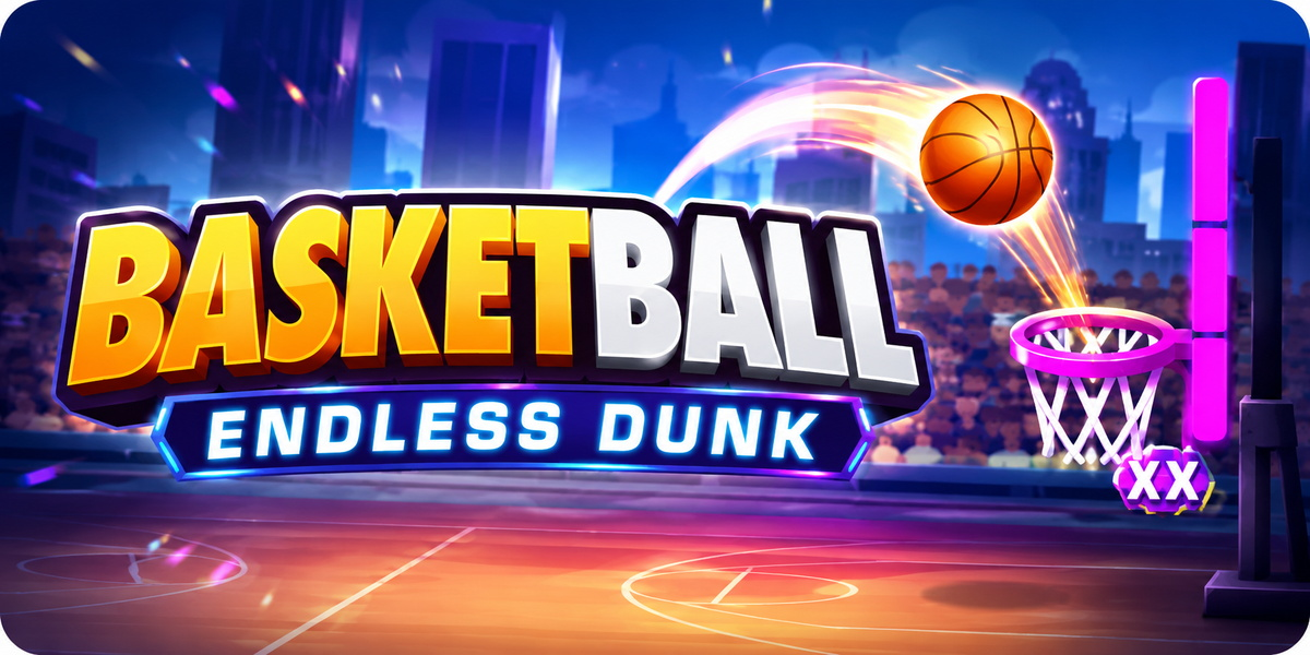 BASKETBALL ENDLESS DUNK ゲーム画面
